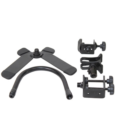 ProX Mobi Buddy Hands Free Mobile Device Clip Kit DJ Cellphone holder Selfie Stick Table Stand Tripod Clamp and Case