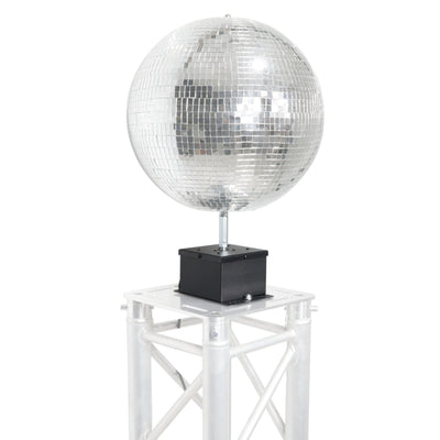ProX MOTOS Upright Mirror Ball Oscillating 1RPM Motor – Mounts up to 30" Mirror Balls Black Finish