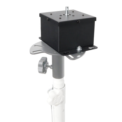 ProX MOTOS Upright Mirror Ball Oscillating 1RPM Motor – Mounts up to 30" Mirror Balls Black Finish