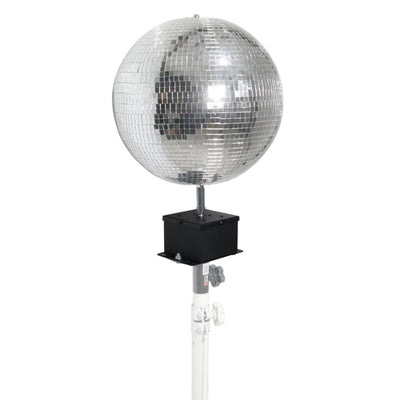 ProX MOTOS Upright Mirror Ball Oscillating 1RPM Motor – Mounts up to 30" Mirror Balls Black Finish