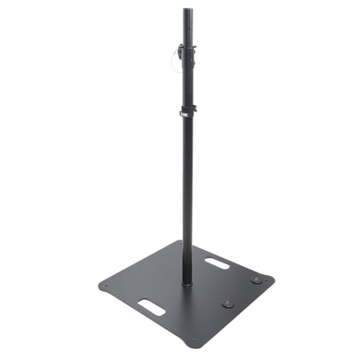ProX POLARIS Portable Speaker and Lighting Pair Stand Kit with Base Plate, Adjustable Pole, and Carry Bags - Black Finish
