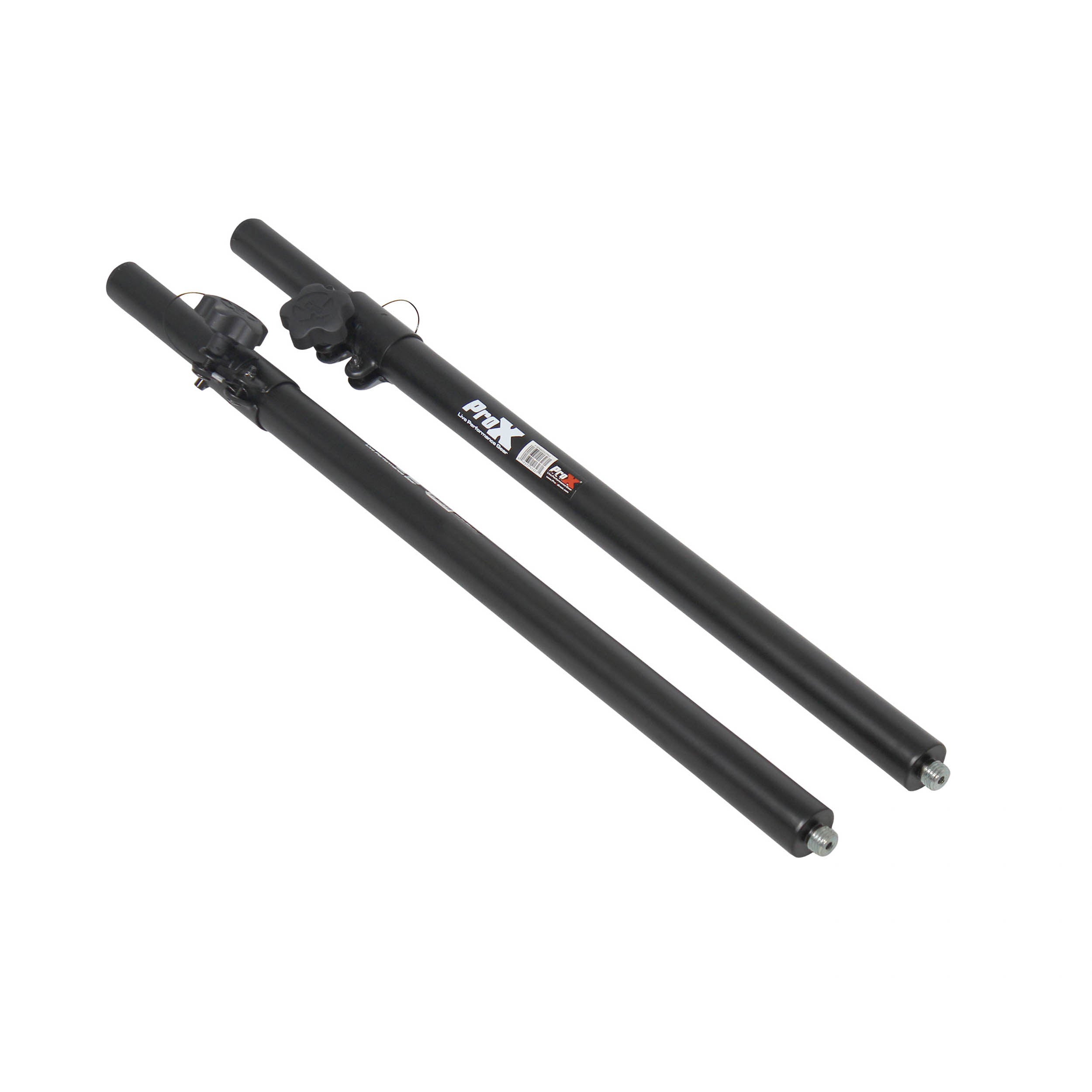ProX Pair of Polaris Speaker Poles– 2 Adjustable Speaker Poles with Bag in Black