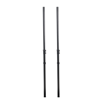 ProX Pair of Polaris Speaker Poles– 2 Adjustable Speaker Poles with Bag in Black