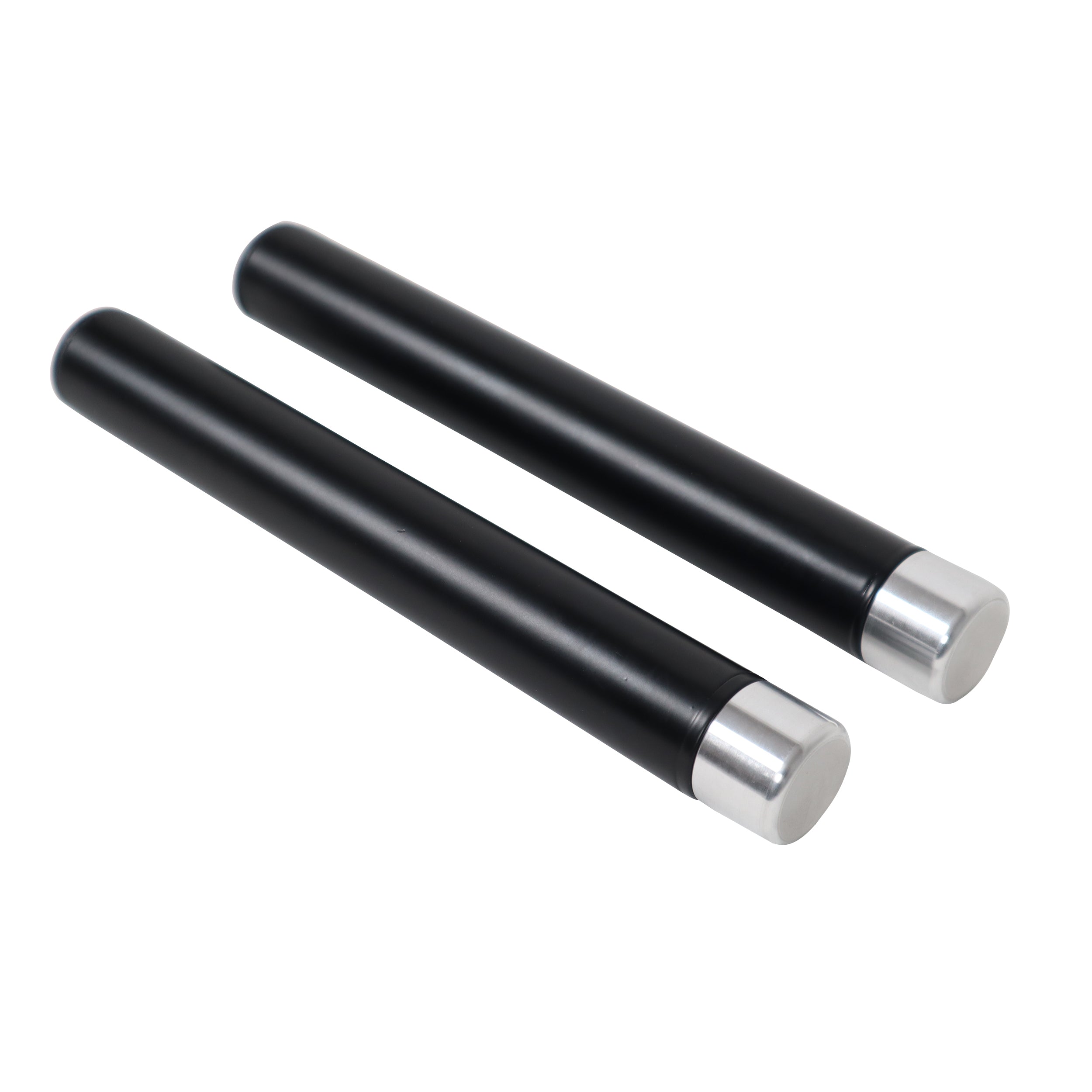 ProX 10" Set of 2 Speaker Extension Poles with M20 Thread and 1-3/8 in. Adapter – Black, 100 lb Capacity