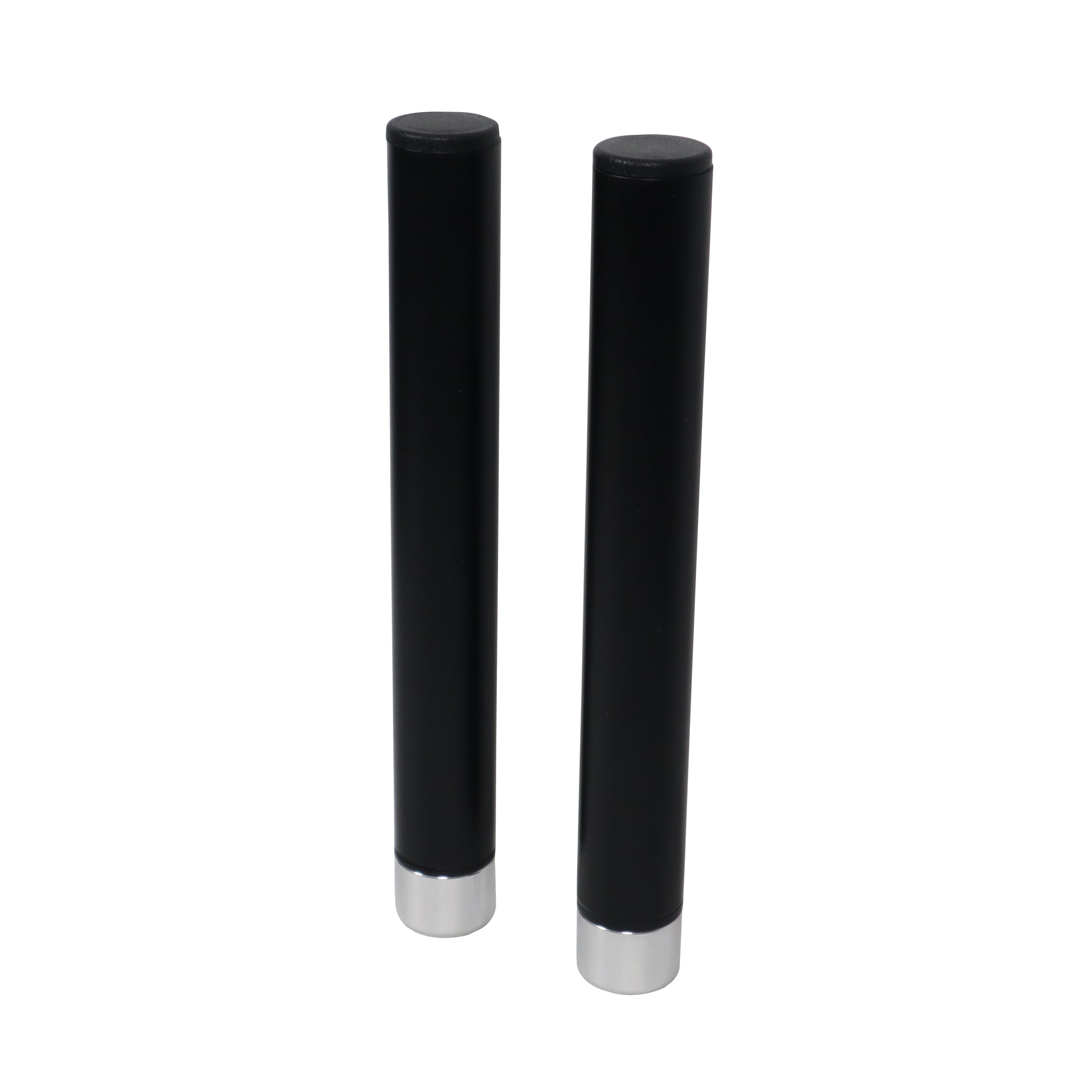 ProX 10" Set of 2 Speaker Extension Poles with M20 Thread and 1-3/8 in. Adapter – Black, 100 lb Capacity