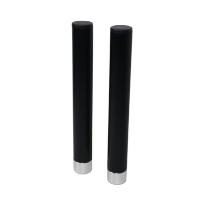 ProX 10" Set of 2 Speaker Extension Poles with M20 Thread and 1-3/8 in. Adapter – Black, 100 lb Capacity