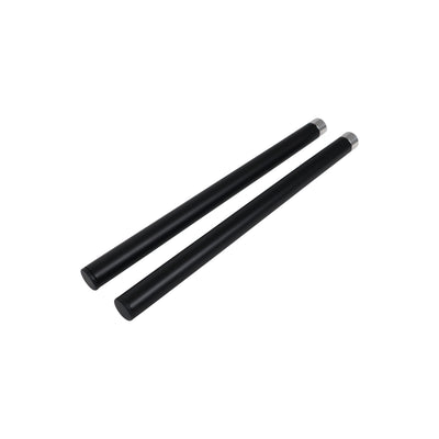 ProX 20" Set of 2 Speaker Extension Poles with M20 Thread and 1-3/8 in. Adapter – Black, 200 lb Capacity