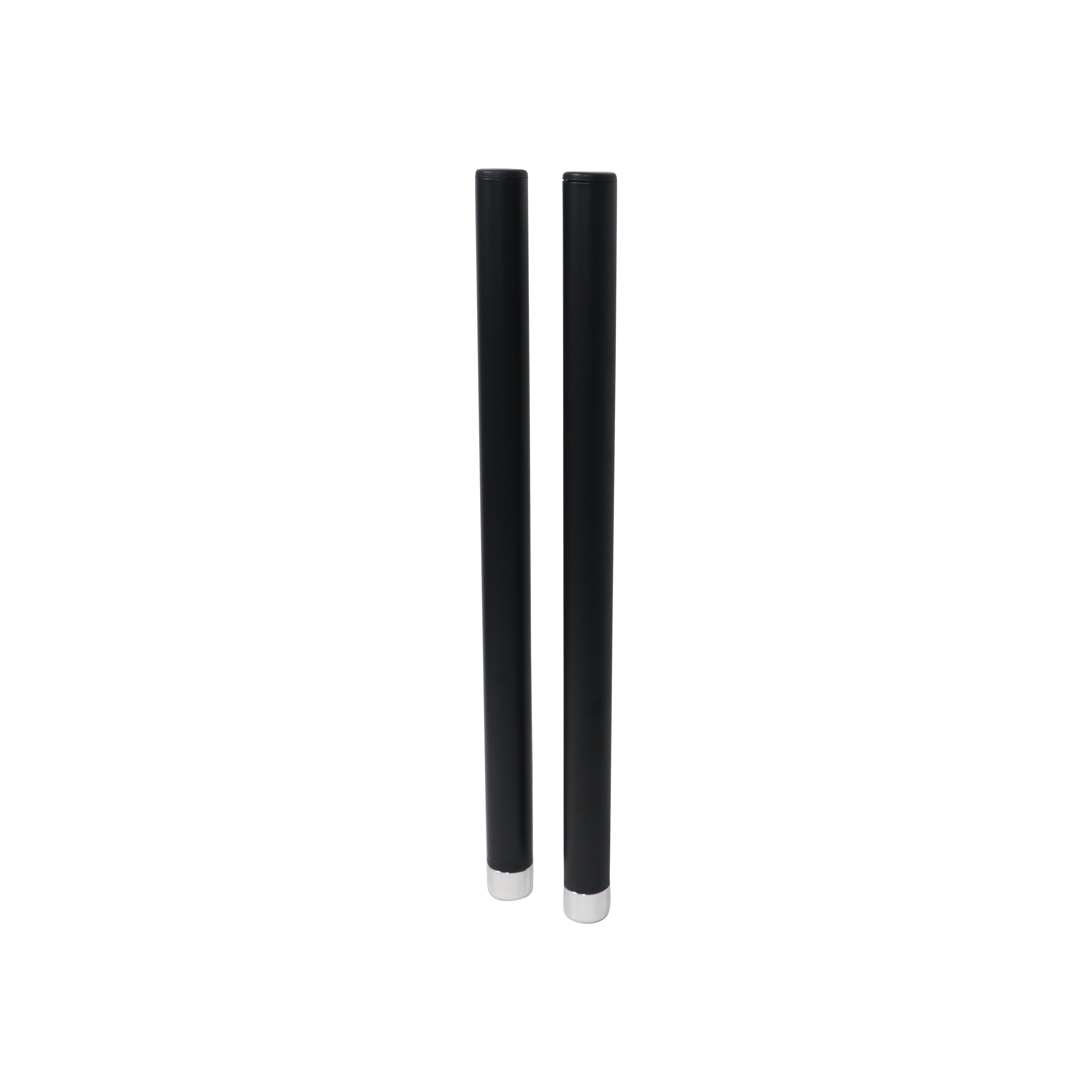 ProX 20" Set of 2 Speaker Extension Poles with M20 Thread and 1-3/8 in. Adapter – Black, 200 lb Capacity