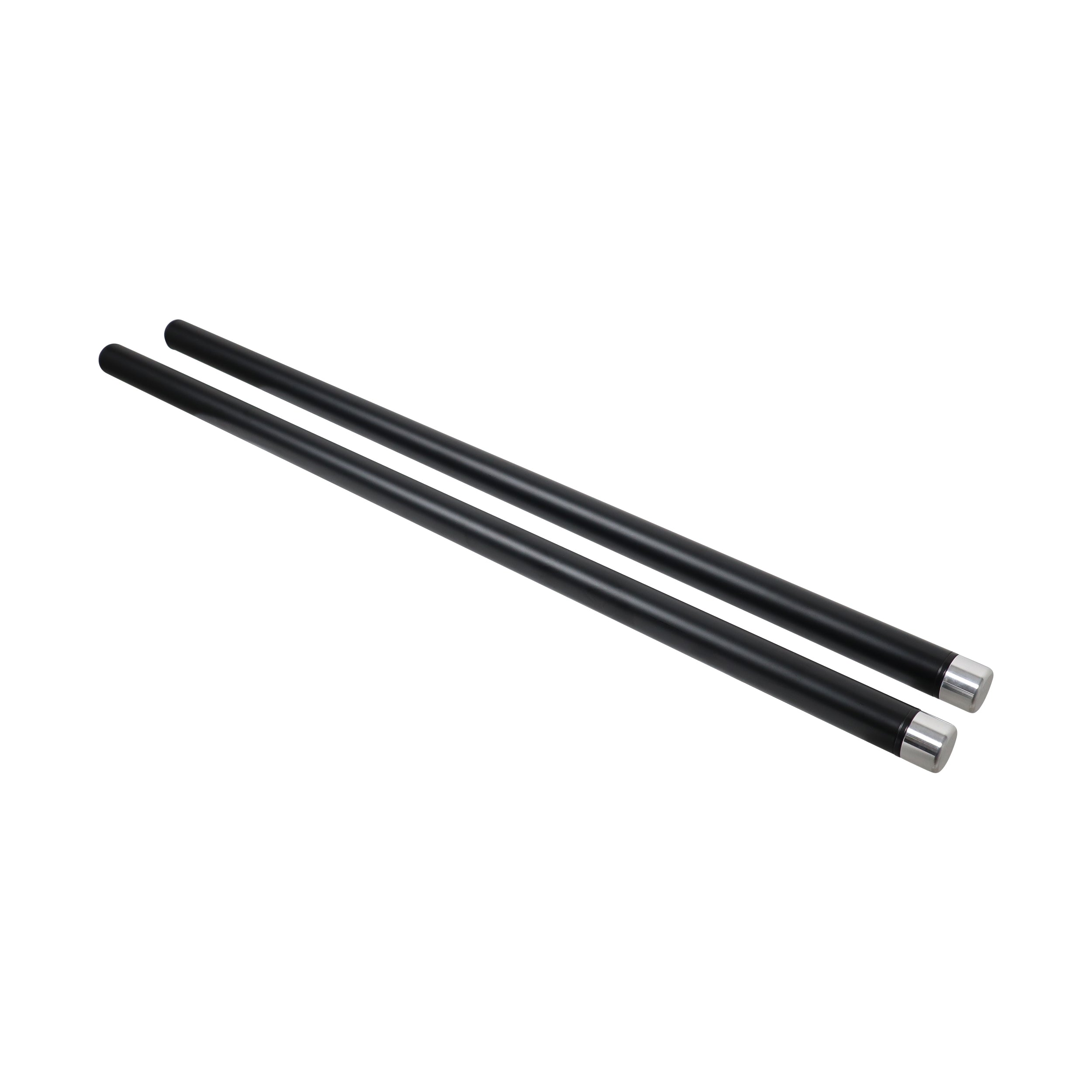 ProX 36" Set of 2 Speaker Extension Poles with M20 Thread and 1-3/8 in. Adapter – Black, 200 lb Capacity
