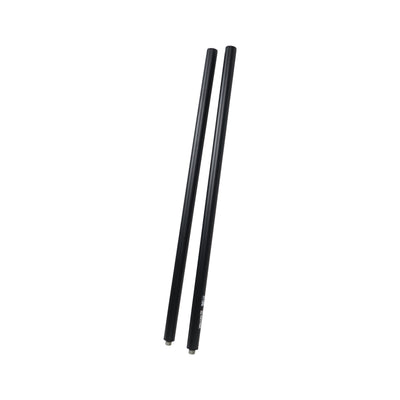 ProX 36" Set of 2 Speaker Extension Poles with M20 Thread and 1-3/8 in. Adapter – Black, 200 lb Capacity