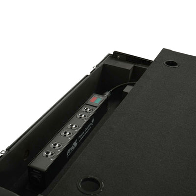 ProX TARA 6-Outlet Edison NEMA 5-20R Power Distribution Box with True1 IN/OUT, LED Voltage and Current Display 20A Power Center