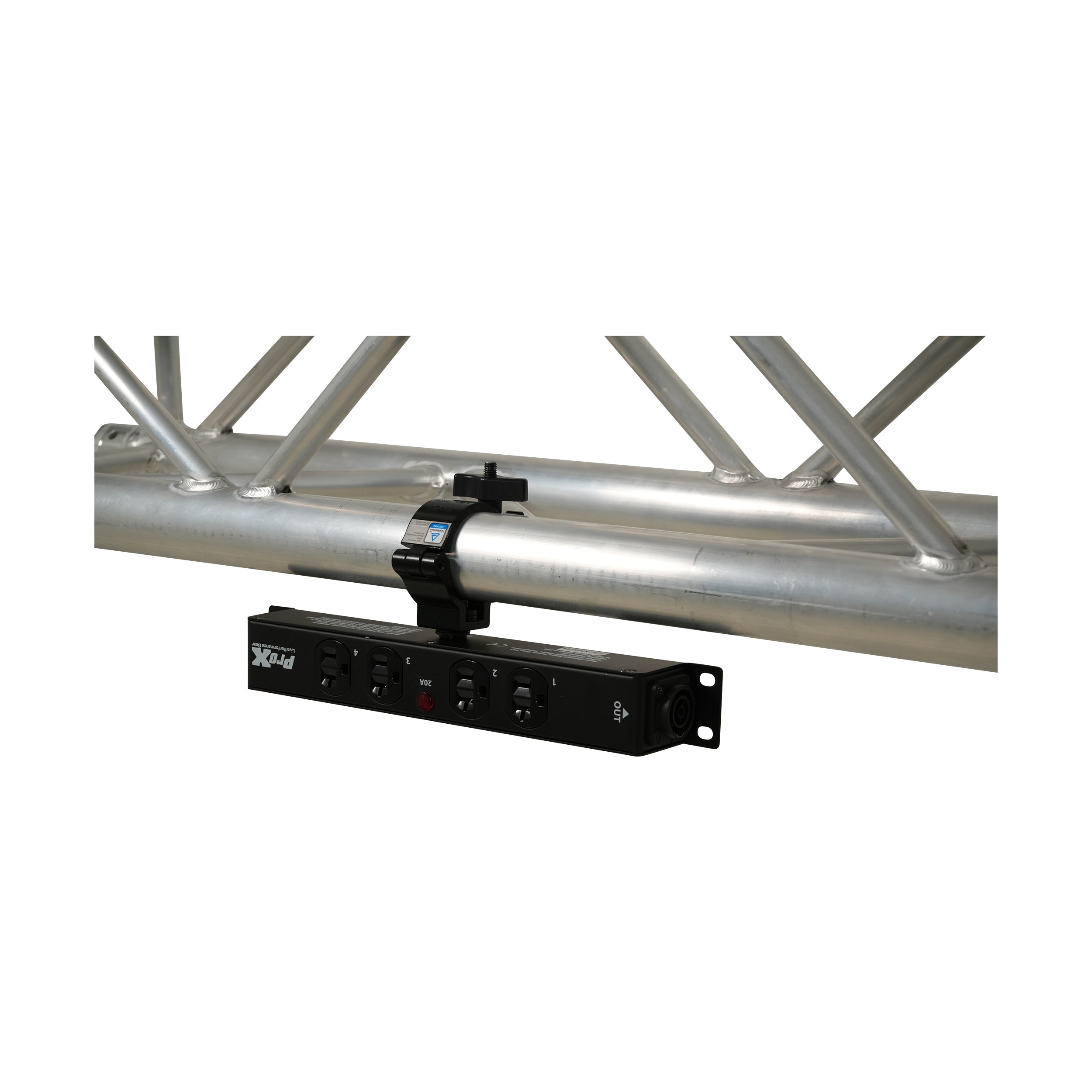 ProX MAYA 4 Outlet Power Strip AC Outlet Box Edison Nema 5-20R with True1 IN/OUT 20A Power Center