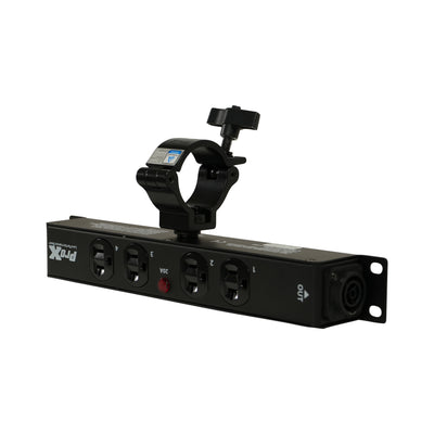 ProX MAYA 4 Outlet Power Strip AC Outlet Box Edison Nema 5-20R with True1 IN/OUT 20A Power Center