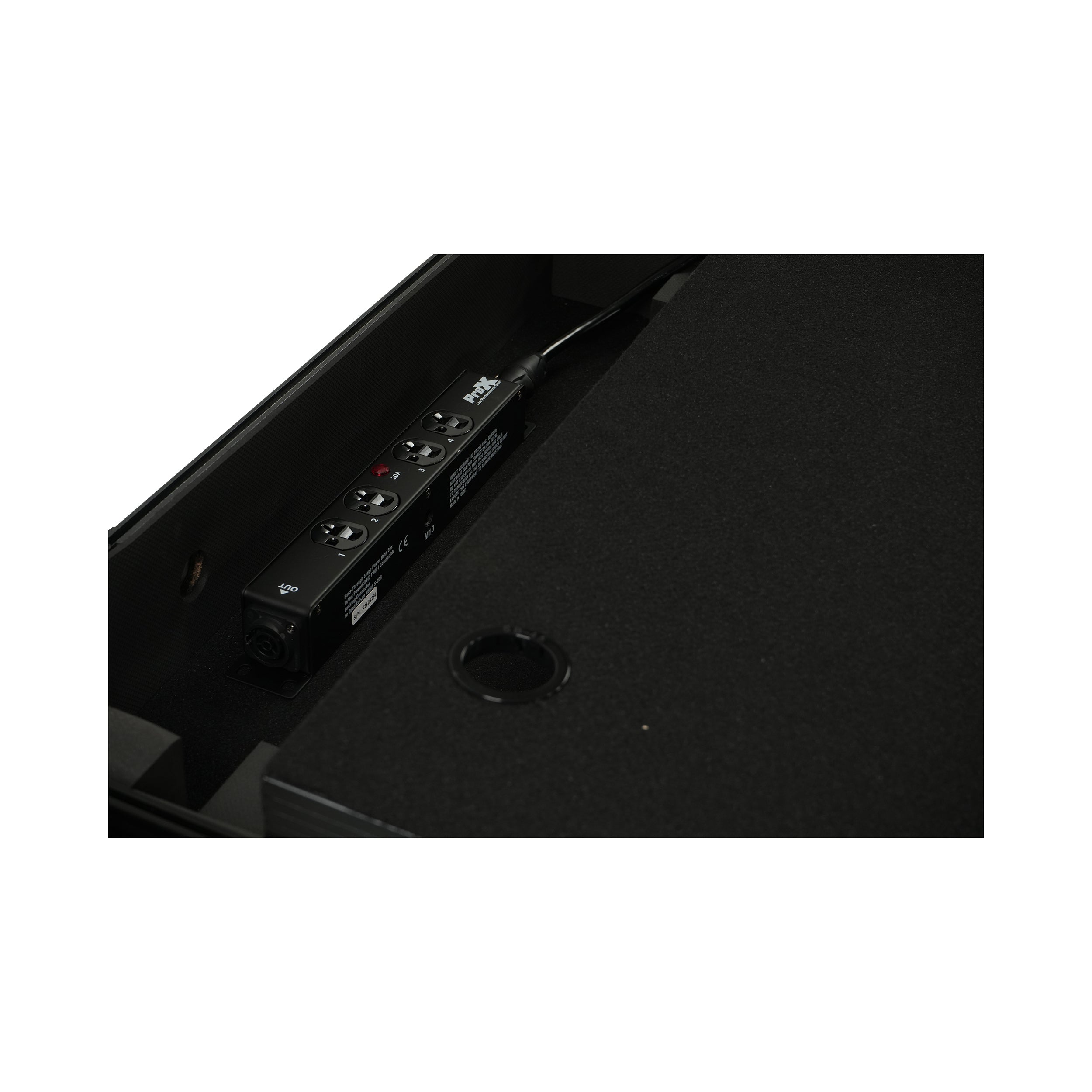 ProX MAYA 4 Outlet Power Strip AC Outlet Box Edison Nema 5-20R with True1 IN/OUT 20A Power Center
