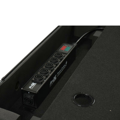 ProX DANA PowerCenter AC to 6X True1 Splitter Outputs - 20A REAN® by NEUTRIK® Connectors w/ V&A Meter