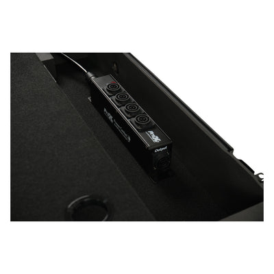 ProX LYRA PowerCenter PowerCON TRUE1 5-Way Power Splitter Box for True1 Power Connection Powers 5 Devices with Power Cord
