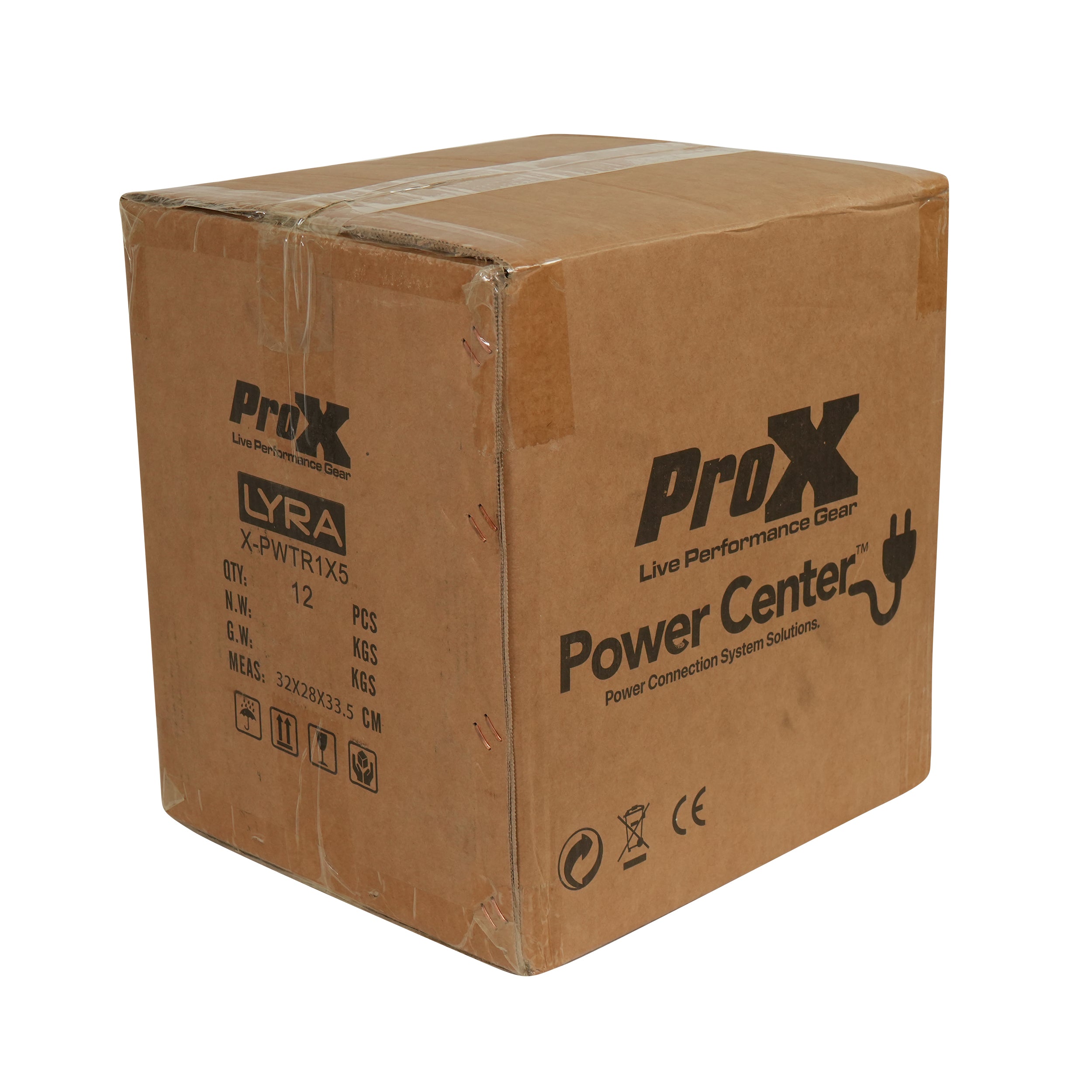 ProX LYRA PowerCenter PowerCON TRUE1 5-Way Power Splitter Box for True1 Power Connection Powers 5 Devices with Power Cord