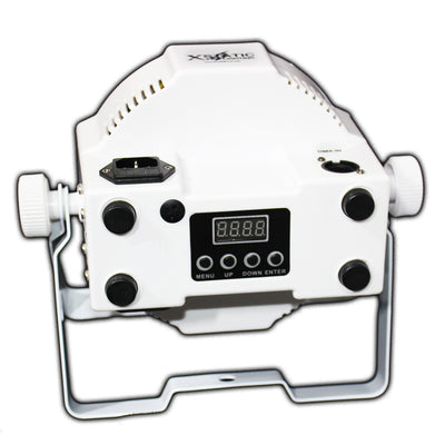 ProX Fusion RGBWA Par 36x 1W LED Slim Par White Housing