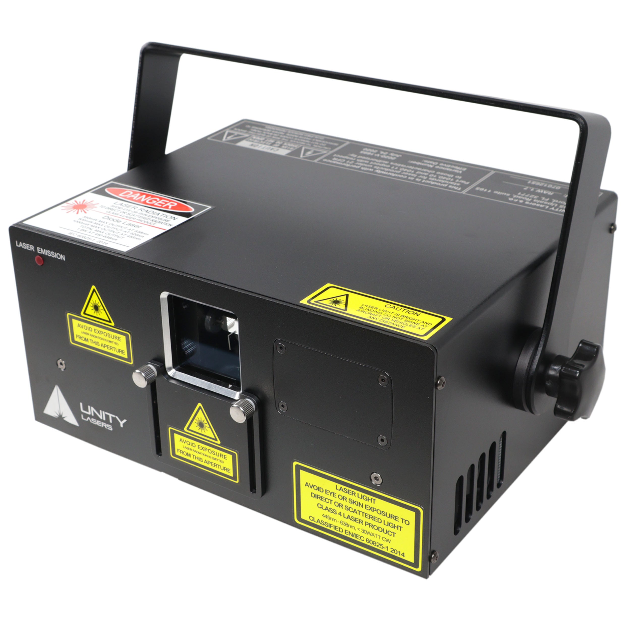 ProX Unity Raw 1.7 Watt RGB Laser Light Show Projector System
