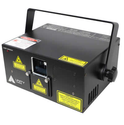 ProX Unity Raw 1.7 Watt RGB Laser Light Show Projector System