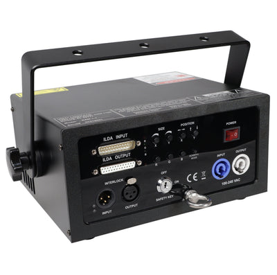 ProX Unity Raw 1.7 Watt RGB Laser Light Show Projector System