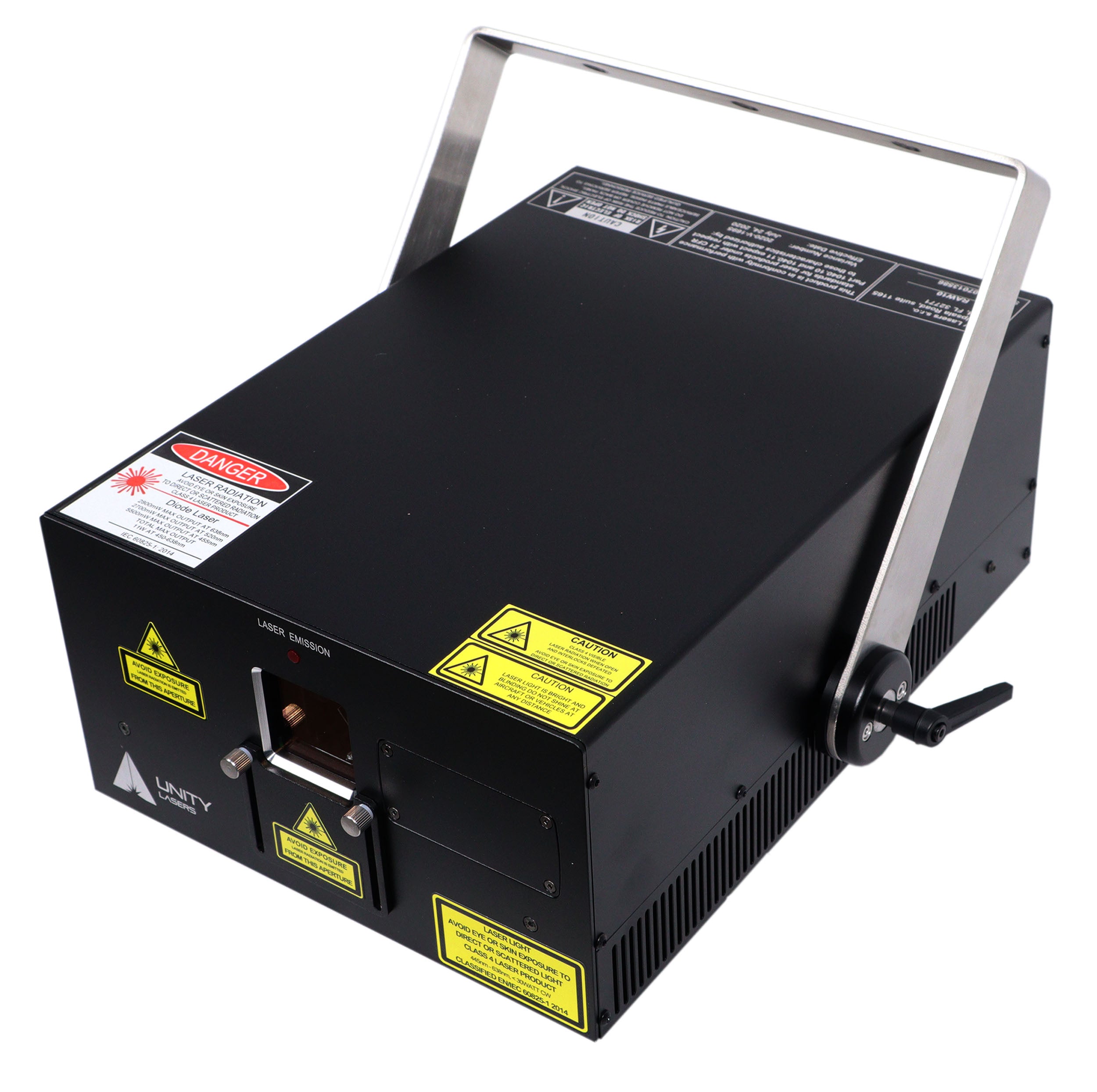 ProX Unity Raw 10 Watt RGB Laser Light Show Projector System