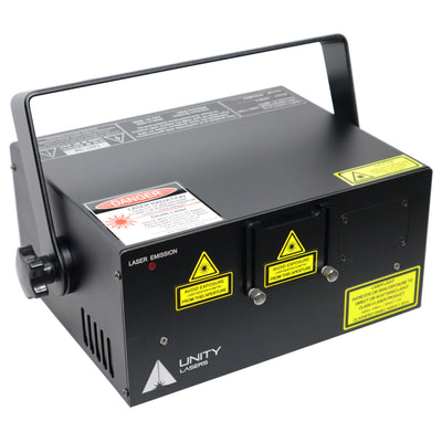 ProX Unity Raw 3 Watt RGB DMX Laser Light Show Projector System