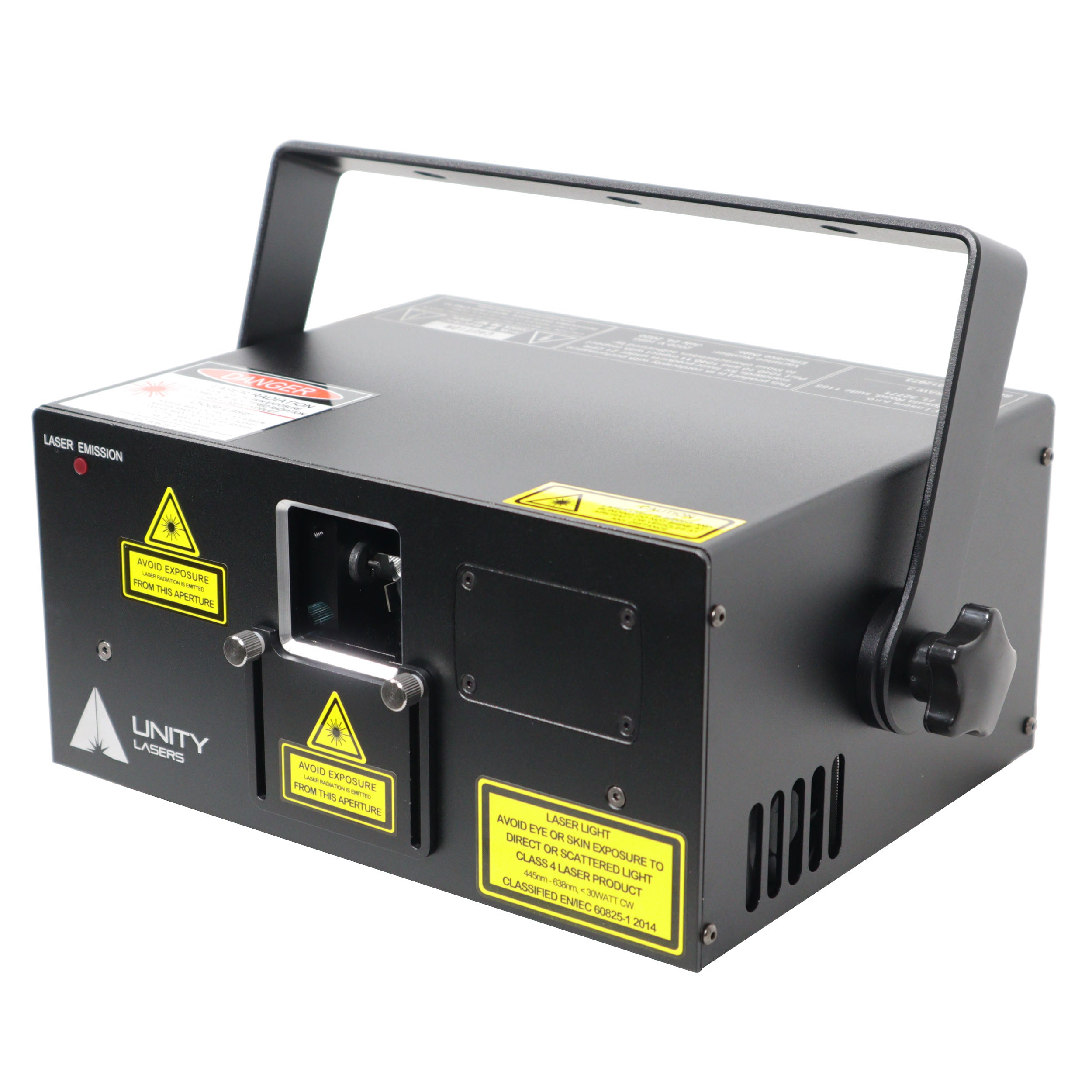 ProX Unity Raw 3 Watt RGB DMX Laser Light Show Projector System