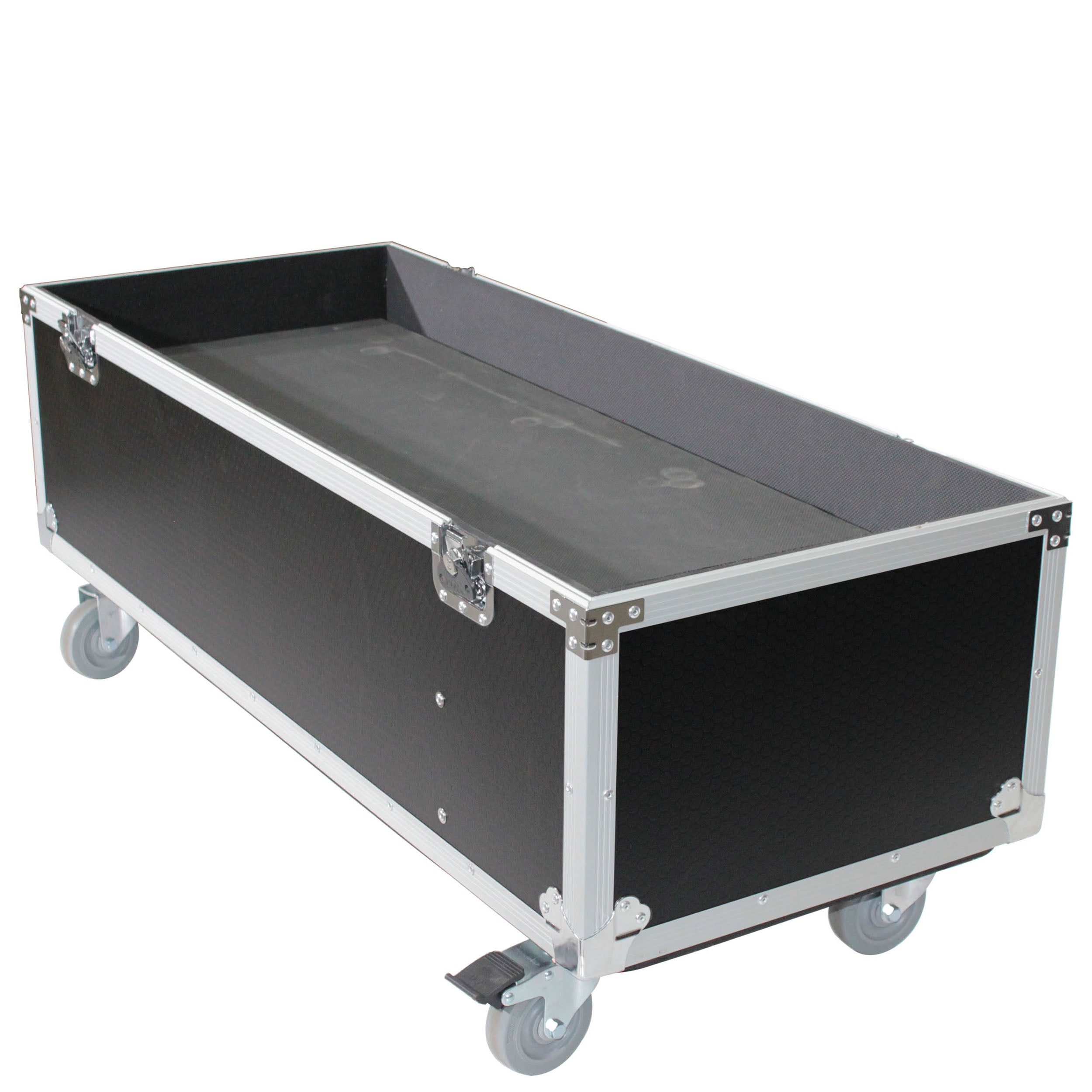 ProX ATA Flight Case for 2x RCF EVOX12 or EV Evolve 50 Compact Arrays Fits Two Speakers and Subwoofers