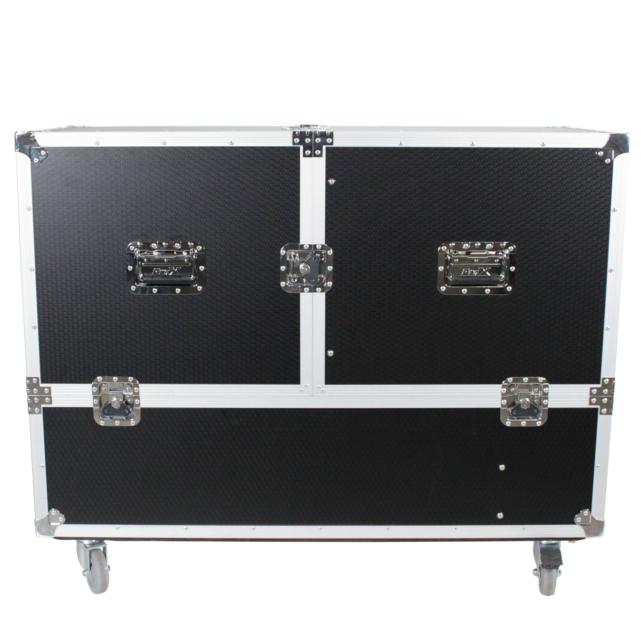 ProX ATA Flight Case for 2x QSC KC12 Compact Arrays Fits Two Speakers and Subwoofers