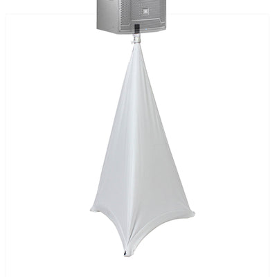 ProX Lycra Cover Scrim for Speaker Tripod or Lighting Stand 2 Sided - White