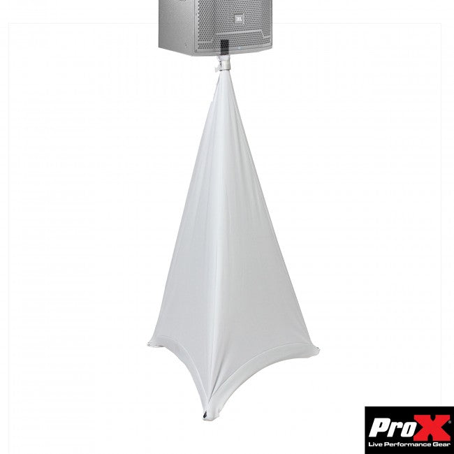 ProX 2 Pack Lycra Cover Scrim for Speaker Tripod or Lighting Stand 2 Sided