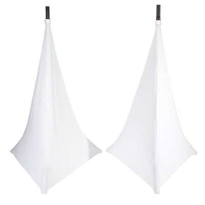 ProX 2 Pack Lycra Cover Scrim for Speaker Tripod or Lighting Stand 2 Sided