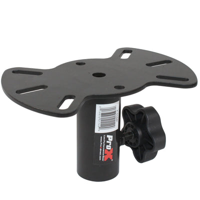 ProX Speaker Stand Slotted Mounting Plate Tray for Moving Heads and Speakers