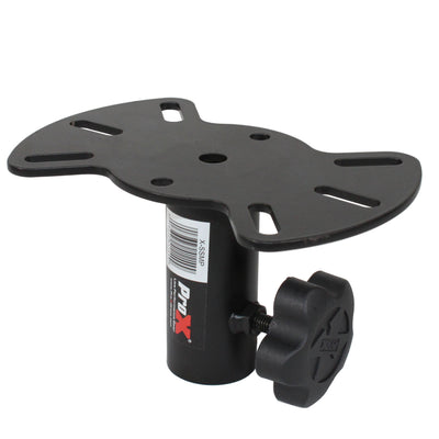 ProX Speaker Stand Slotted Mounting Plate Tray for Moving Heads and Speakers