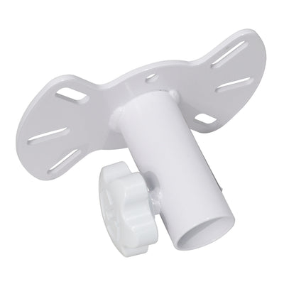 ProX Speaker Stand Mounting Plate In White for Speakers and Moving Head