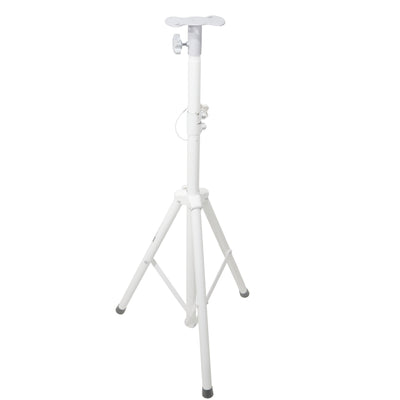 ProX Speaker Stand Mounting Plate In White for Speakers and Moving Head