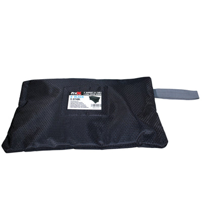 ProX 4 Ft. Open Back Spandex Table Cover Scrim - Black