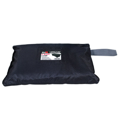 ProX 6 Ft. Open Back Spandex Table Cover Scrim - Black