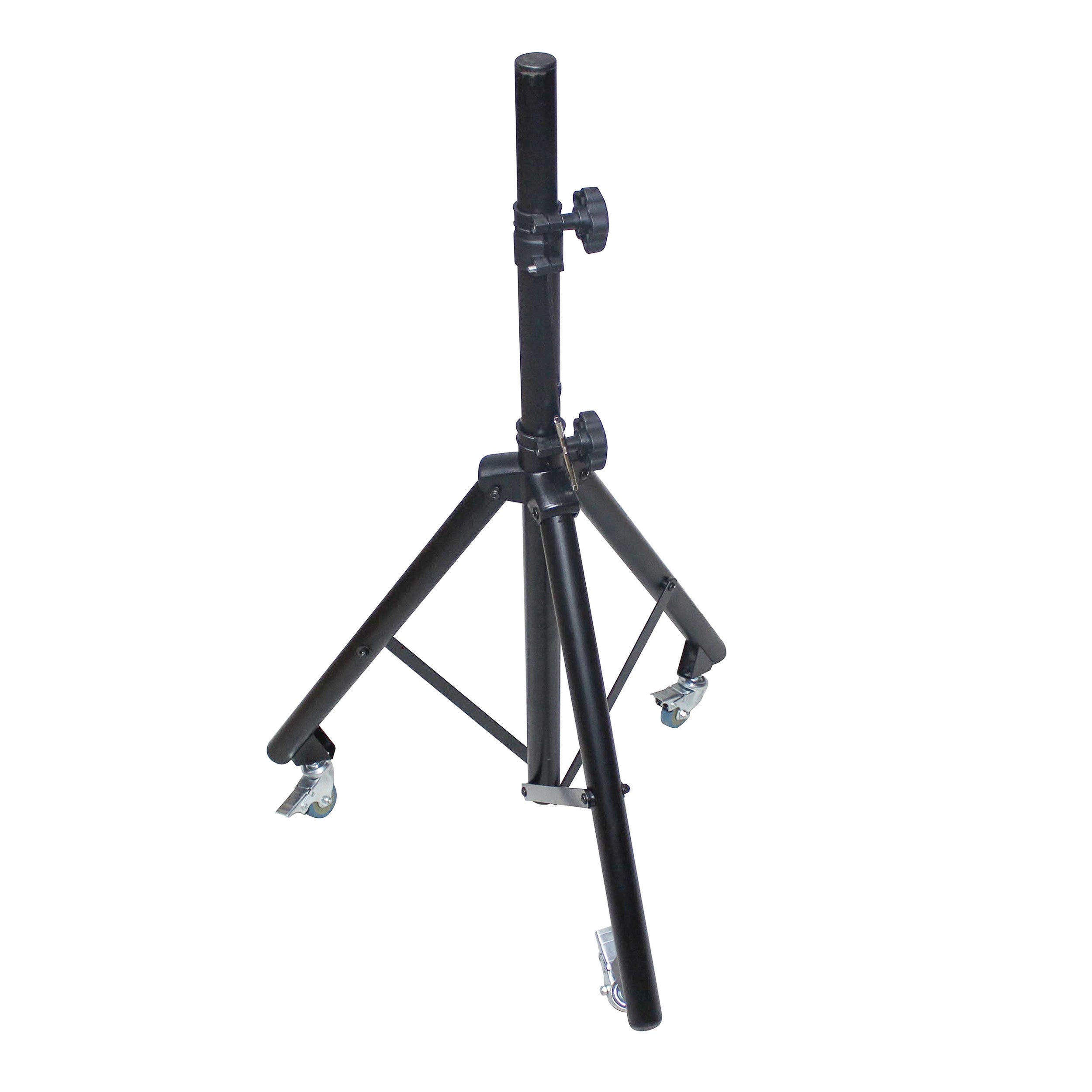 ProX Adjustable Speaker Lighting Tripod Stand with Casters