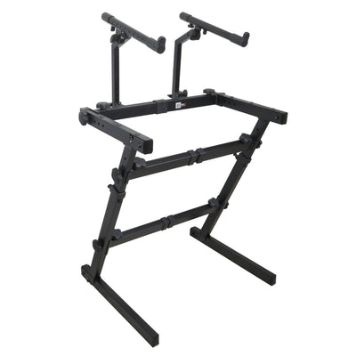 ProX Professional Keyboard Add-on for Portable Z-Stand 2nd tier with Adjustable Stacking