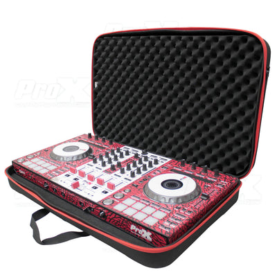 ProX ZeroG Ultra Lightweight Hard Shell DJ Controller Shoulder Strap Bag for Pioneer DDJ-RX SX3 S1 and Numark Mixstream Pro Mixdeck -