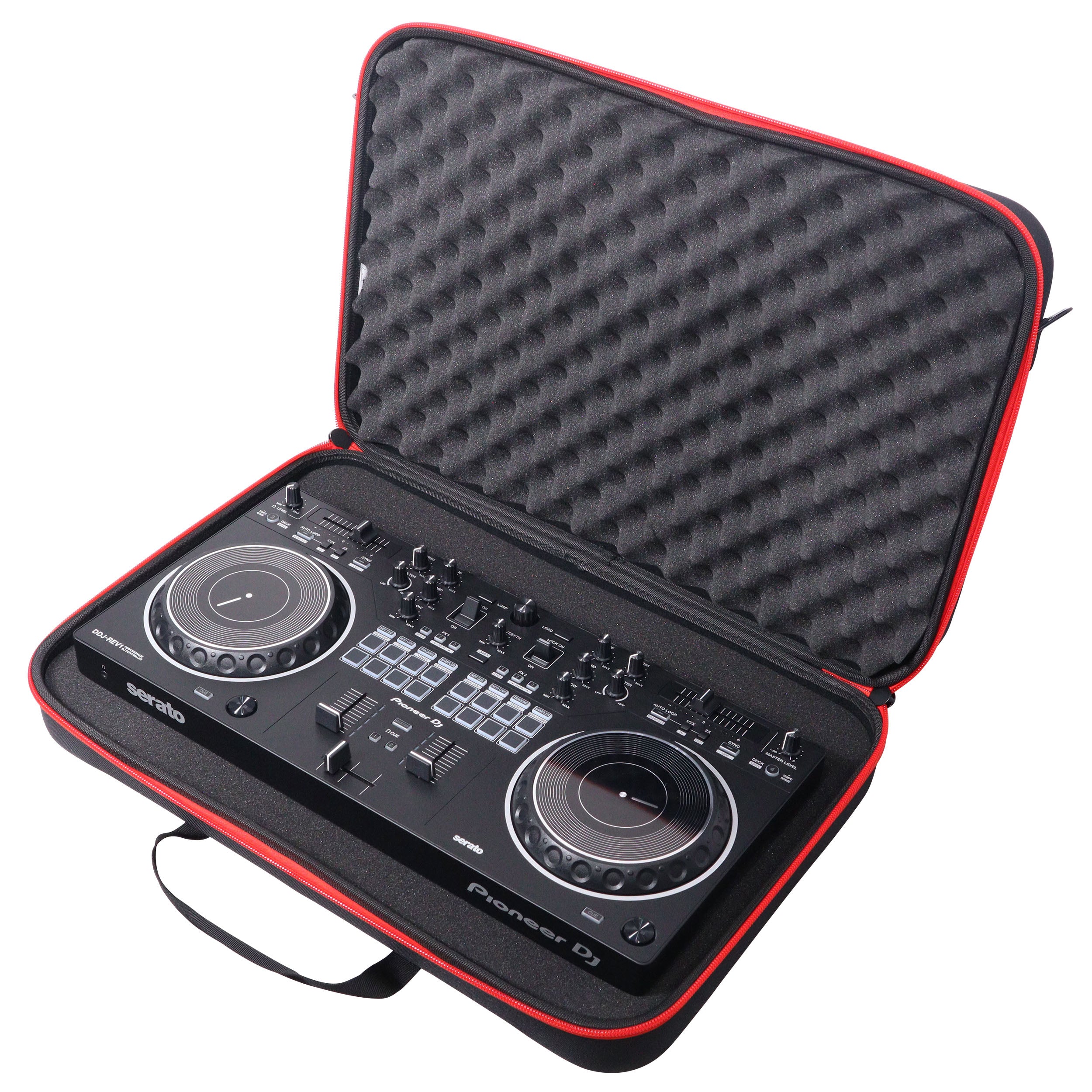 ProX ZeroG Ultra Lightweight Hard Shell DJ Controller Shoulder Strap Bag for DDJ-REV1 DDJ-FLX4 DDJ-400 OMNIS-DUO Small Size