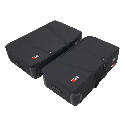 ProX Set of Two Padded Carrying Travel Bags for ProX Control Tower DJ Podium