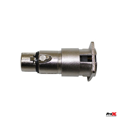 ProX XLR Male To Female Adapter For Panel Mount