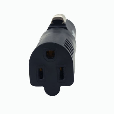 ProX Edison Nema 515R Female to True1 Male Black locking Connector Power Coupler Adapter