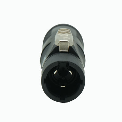 ProX Edison Nema 515R Female to True1 Male Black locking Connector Power Coupler Adapter