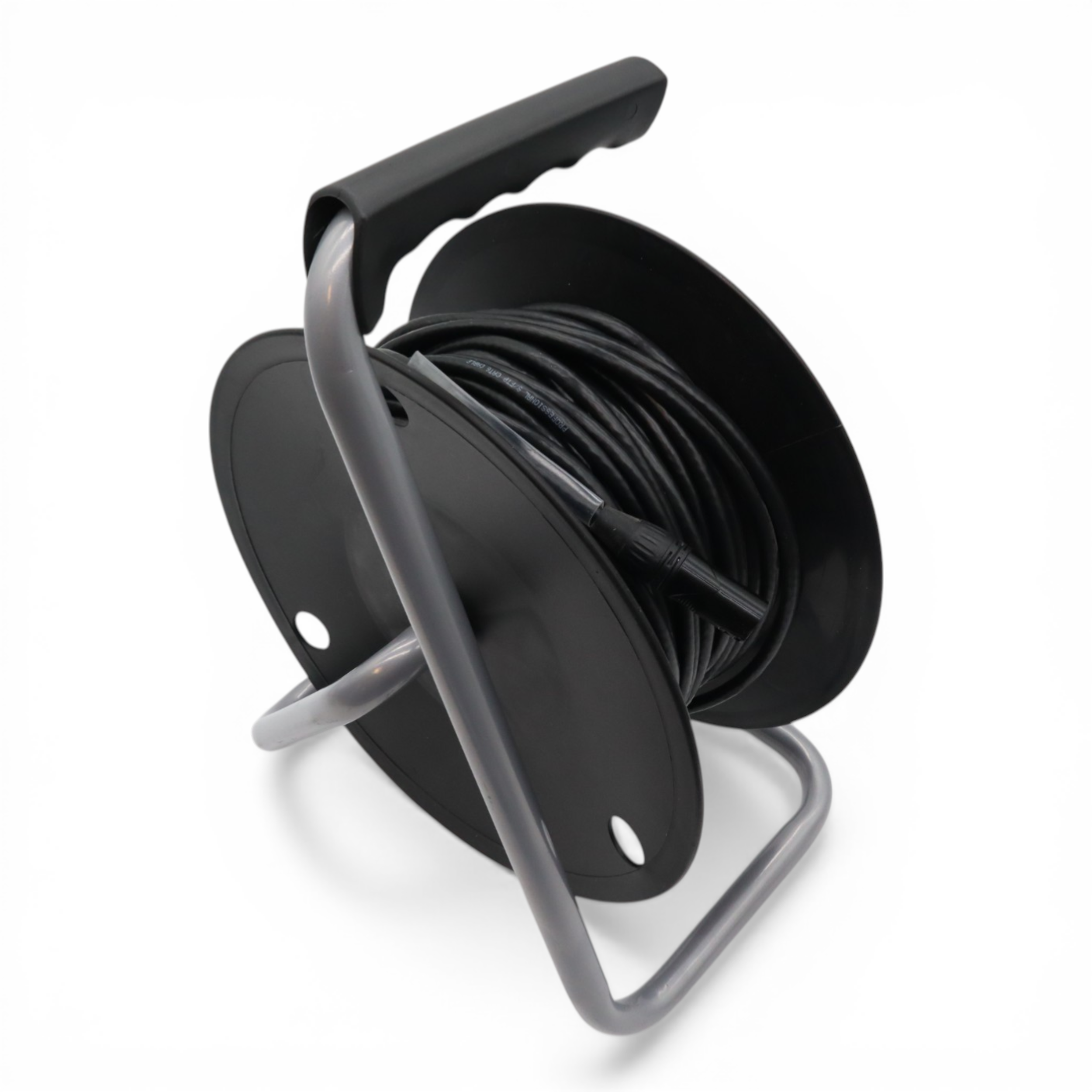 ProX 12" Cable Drum with Maintenance free Axle Bearing, Drum Core Diameter 3", Drum Width: 3.5"-5"