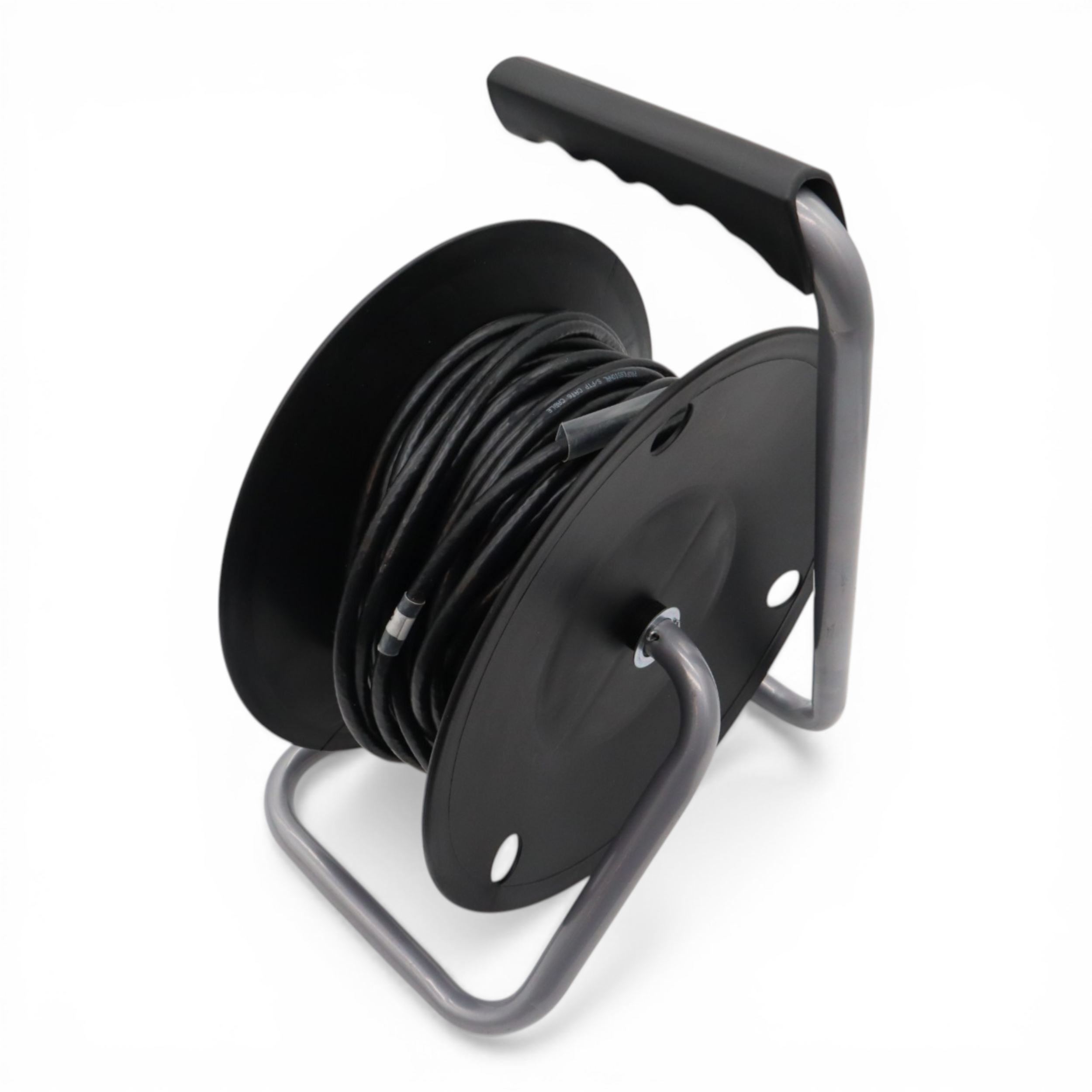 ProX 12" Cable Drum with Maintenance free Axle Bearing, Drum Core Diameter 3", Drum Width: 3.5"-5"