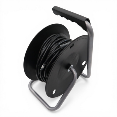 ProX 12" Cable Drum with Maintenance free Axle Bearing, Drum Core Diameter 3", Drum Width: 3.5"-5"